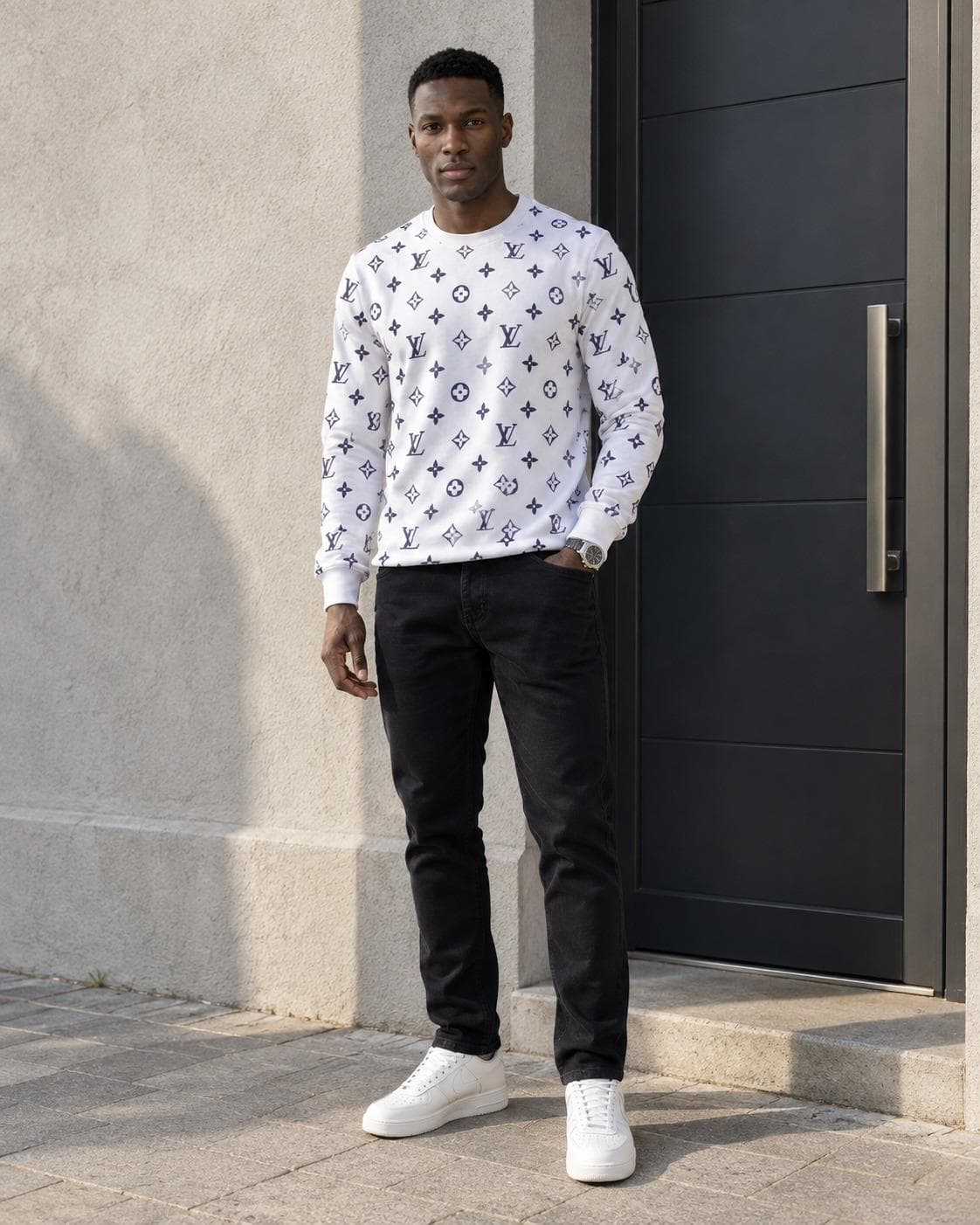 LV_Sweatshirts — men's jeans by Rovamen